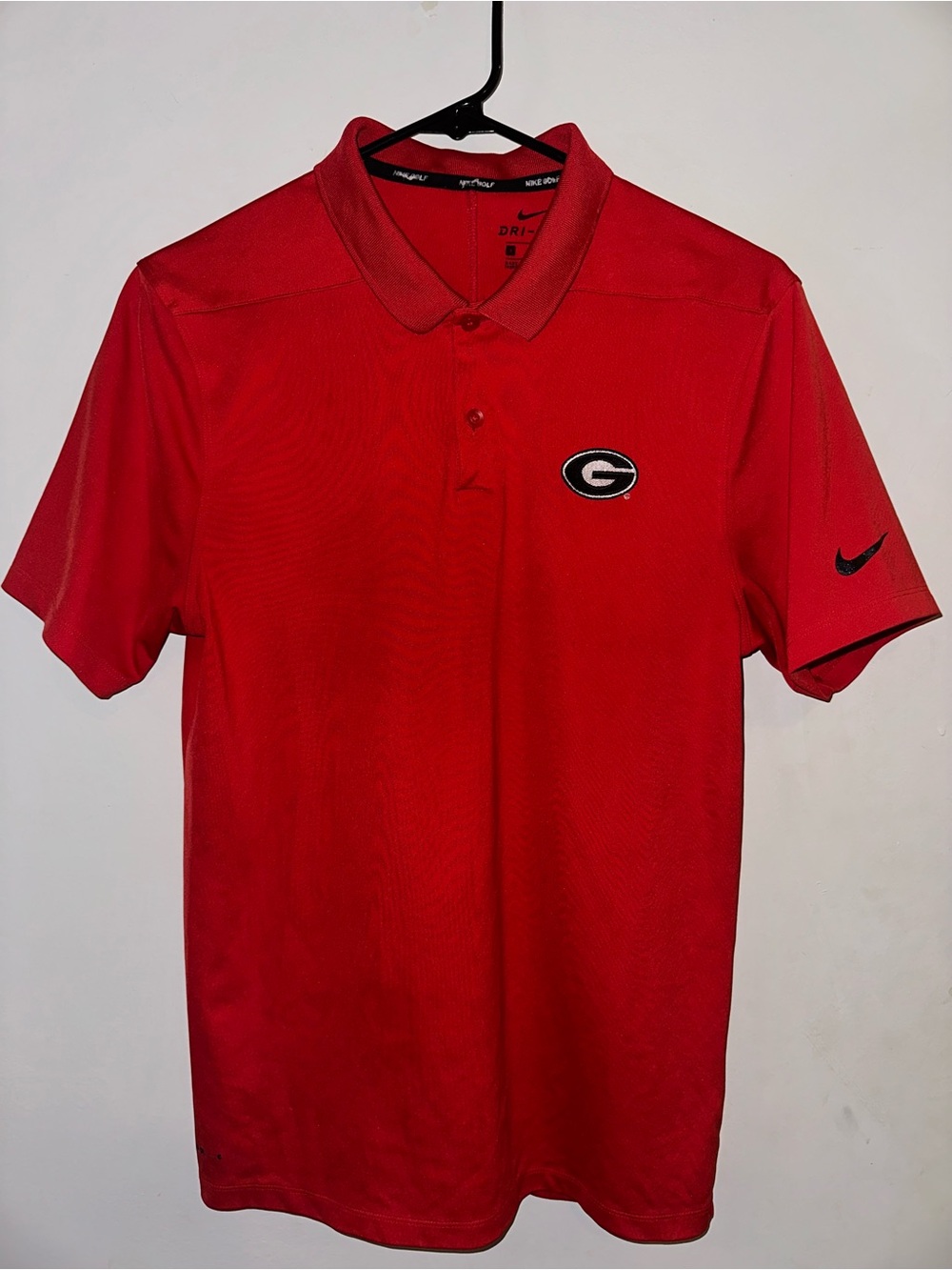 Nike Red Georgia Bulldogs Polo Shirt